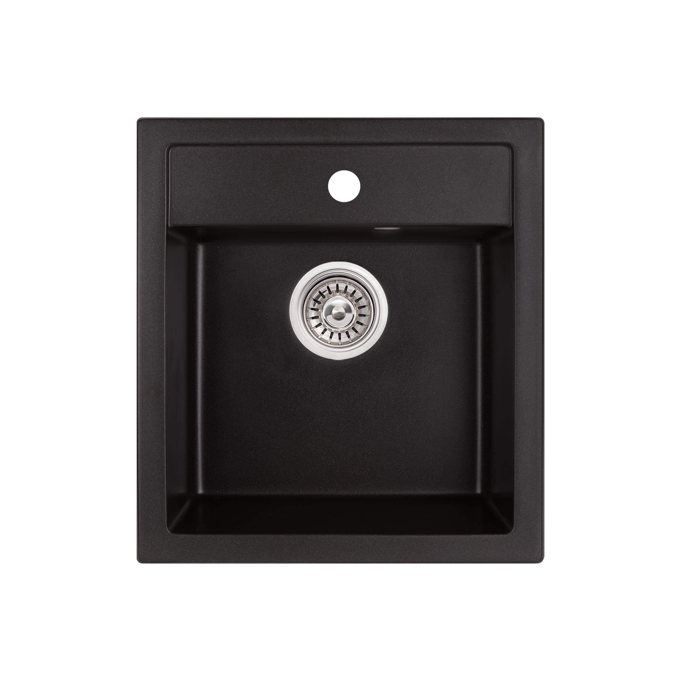 Мойка для кухни Q-tap CS QT5046COF551 гранитная 450x495 мм Коричневый (97052)