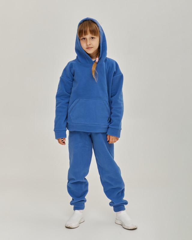 Костюм детский флисовый ThermoX Jeans Kids 134 см Синий - фото 3