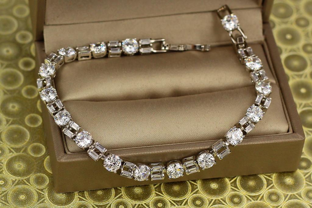 Браслет Xuping Jewelry Силенд 19 см x 5 мм Серебристый