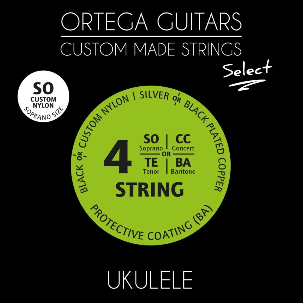 Струны для укулеле сопрано Ortega Custom Select Custom Nylon UKS-SO (127686)