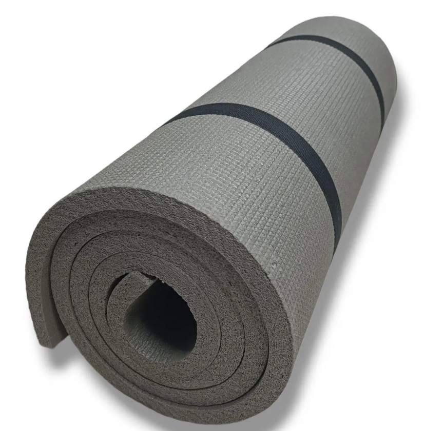 Каремат Ізолон армійський 1900х600х15 мм тиснений Сірий (889478) Каремат Ізолон армійський 1900х600х15 мм тиснений Сірий (889478)