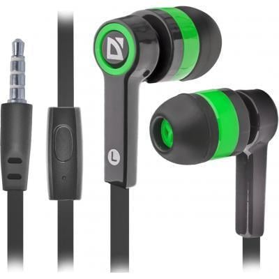 Гарнитура для смартфонов Defender Pulse 420 Green/Black (36262994)