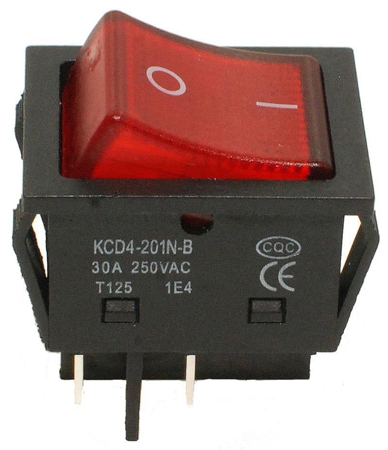ᐉ Кнопка сварочного аппарата 30A 2 положения 4 контакта 25х31 мм ...
