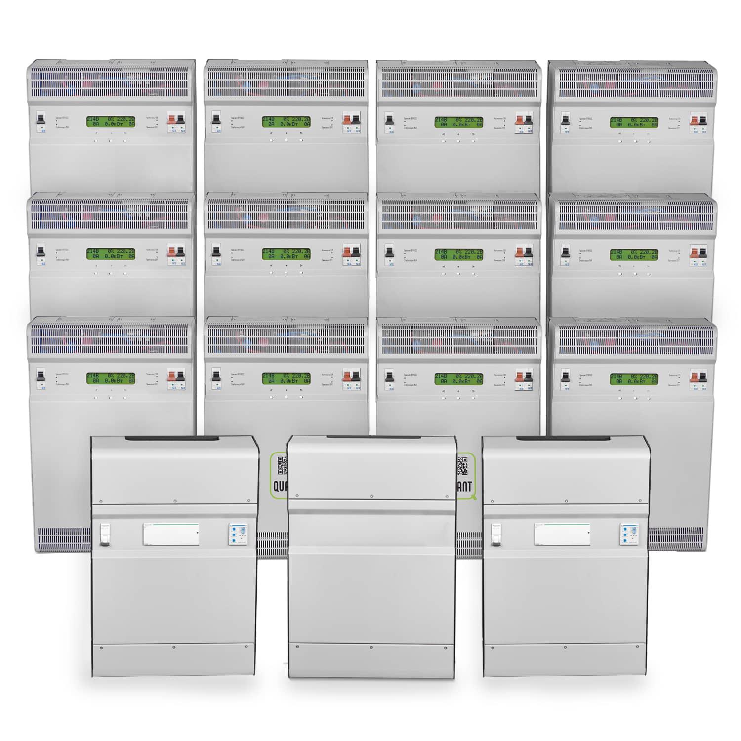 Стабилизатор напряжения инверторный Quant-168 трехфазный 168 kW Grey (QUANT-168-3F)