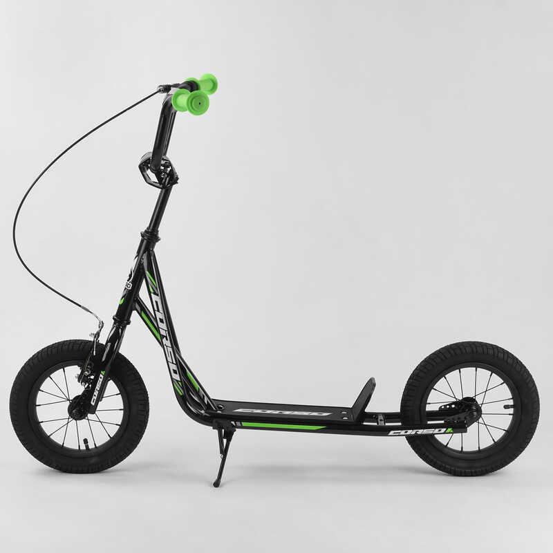 Самокат Corso JT 01019, колеса надувні 12" - фото 2 Самокат Corso JT 01019, колеса надувні 12" - фото 2