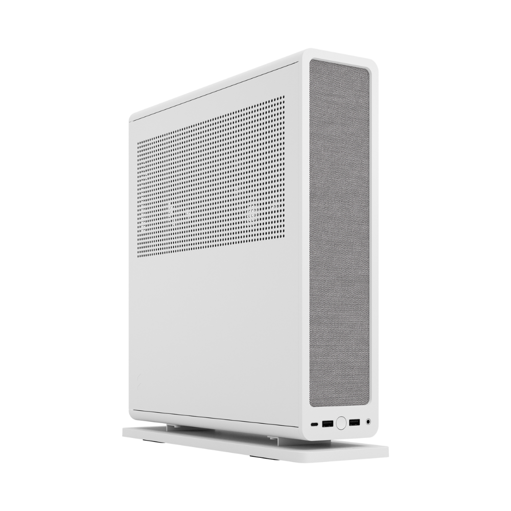 Корпус для комп'ютера Fractal Design Ridge White mITX PCIe 4.0 (FD-C-RID1N-12)