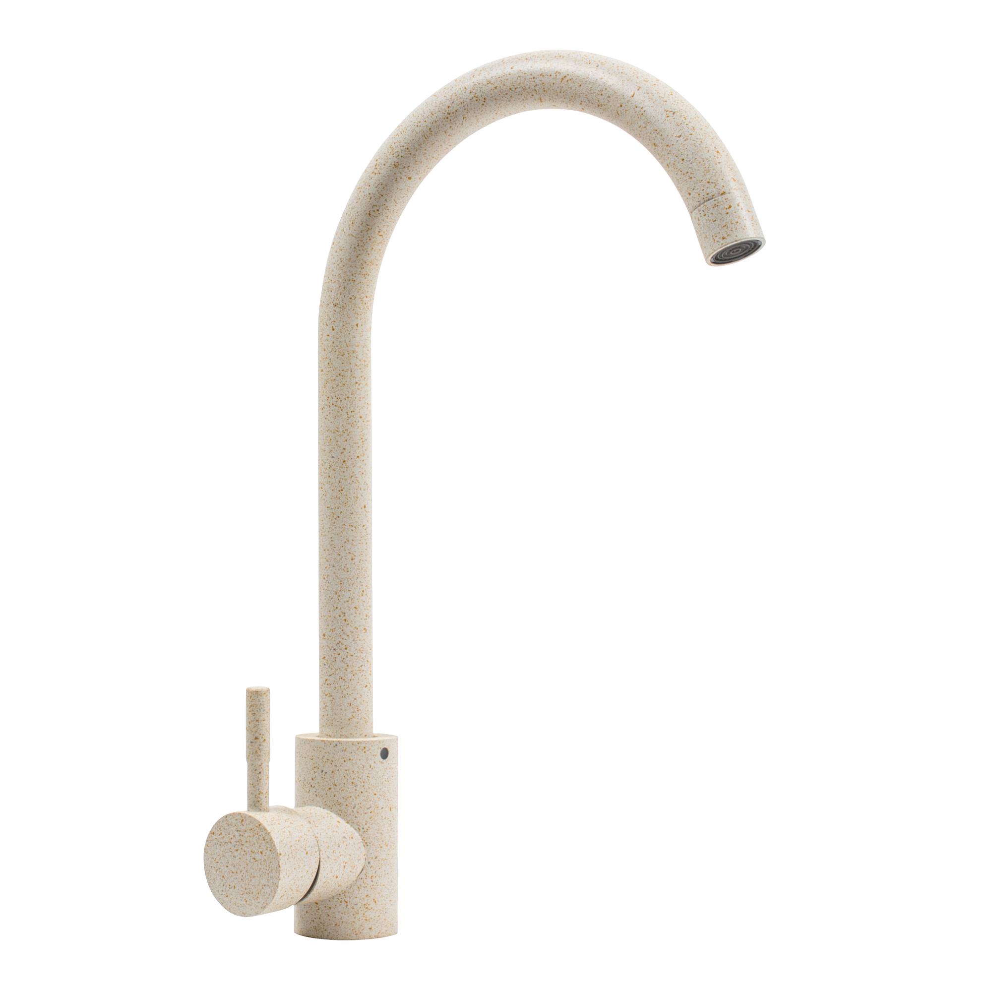 Смеситель для кухни Platinum 56 B NESP 3008 А PLS-A40925 однорычажный Бежевый (214834) Смеситель для кухни Platinum 56 B NESP 3008 А PLS-A40925 однорычажный Бежевый (214834)