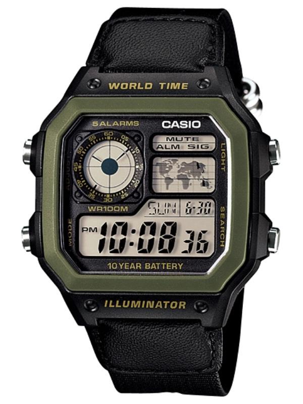 Наручний годинник чоловічий Casio AE-1200WHB-1B (311288)