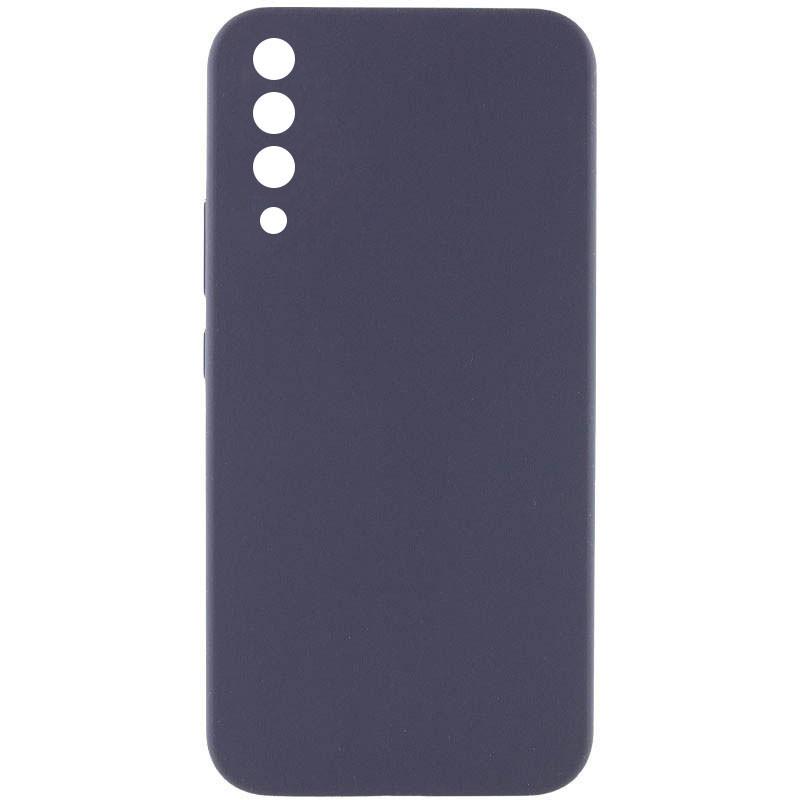 Противоударный чехол Silicone Cover Lakshmi Full Camera (AAA) для Samsung Galaxy A50 (A505F) / A50s / A30s Серый / Dark Gray