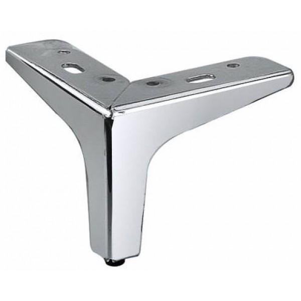 Ніжка меблева SIGMA F 435 для шаф/тумб/диванів/комодів/пуфів металева 135 мм Хром