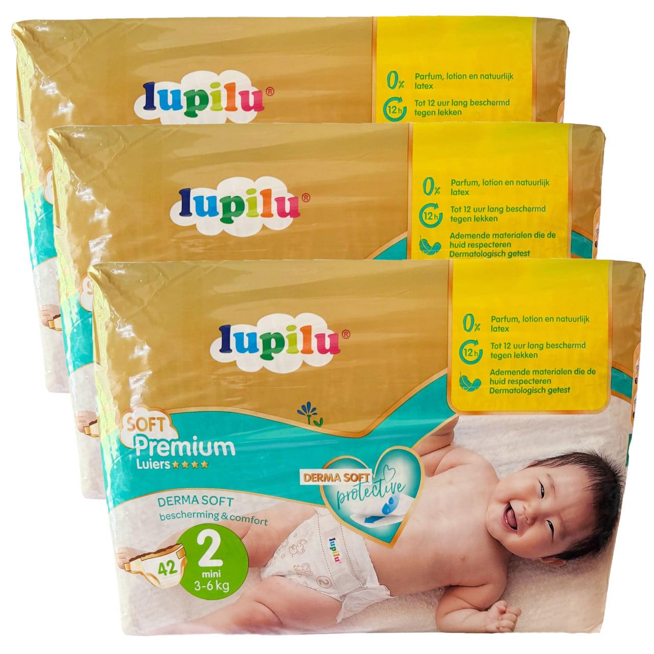 Подгузники Lupilu Premium Soft 2 Mini 3-6 кг 126 шт. (LS204596)
