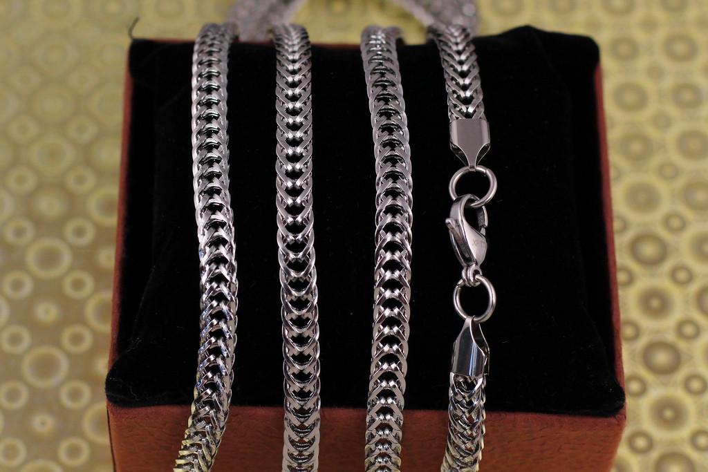 Цепь Xuping Jewelry Кобра 60 см 6 мм Серебристый (1896353978)