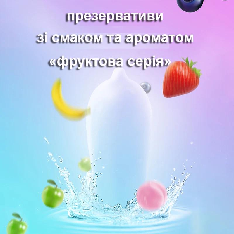 Презерватив Beilile Banana со вкусом и ароматом банана 10 шт. (b_byt-85) - фото 5