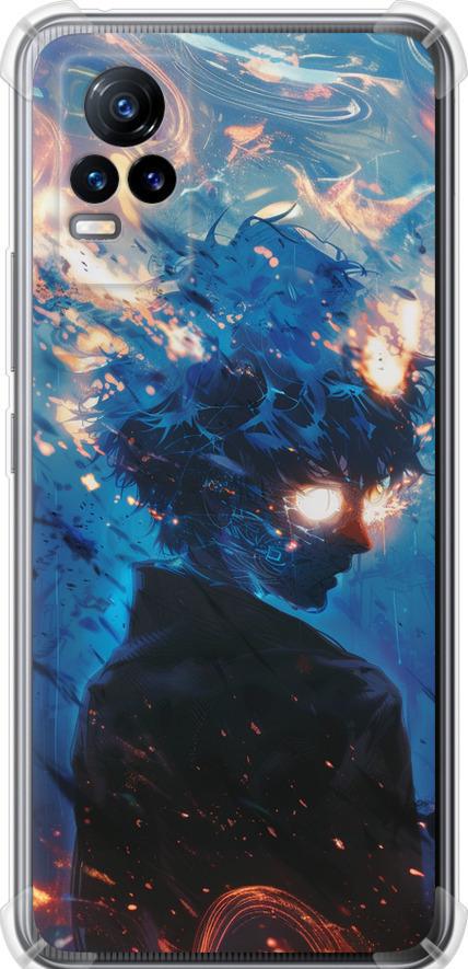 Чехол на Vivo V21E Сатору Годжо (6129sp-2375-42517)