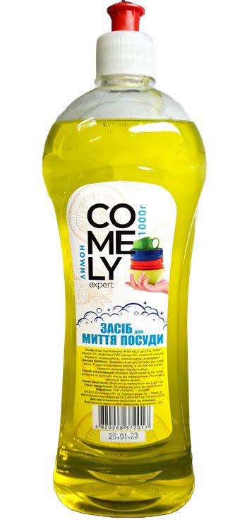 Средство для мытья посуды Comely Лимон 1000 г (11584)