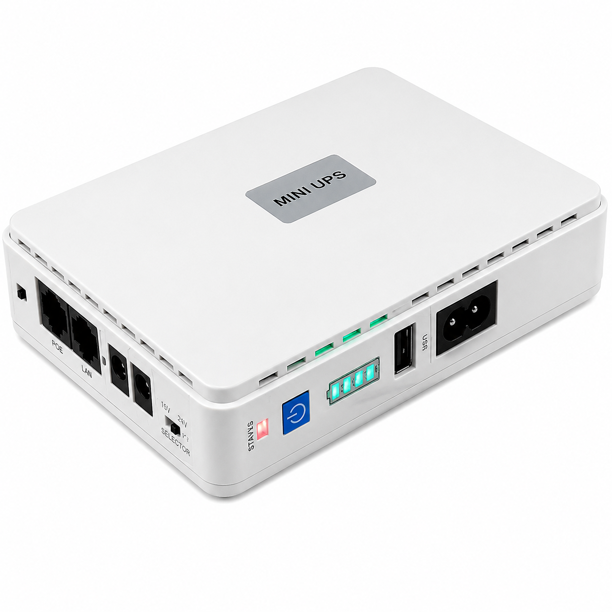 Источник бесперебойного питания компактный POE MINI UPS для роутеров 8800 мАч (1014-687-00)