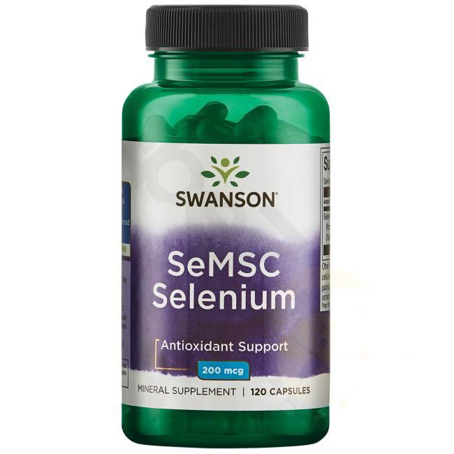 Комплекс Селен и Молибден Swanson Chelated Selenium Complex 400 мг 120 Caps