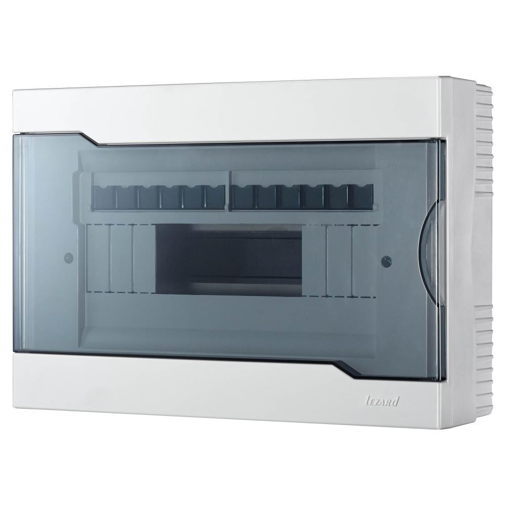 Щиток навесной Lezard пластиковый на 12 модулей Белый (23811963)