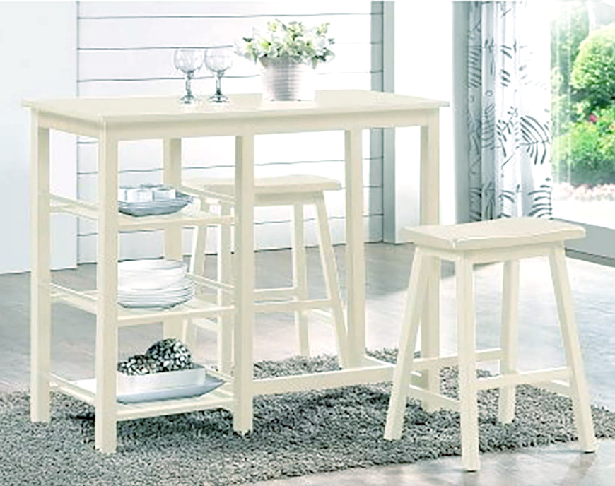 Стол барный для кухни из дерева Сипофане Зефир (БАС-001520)