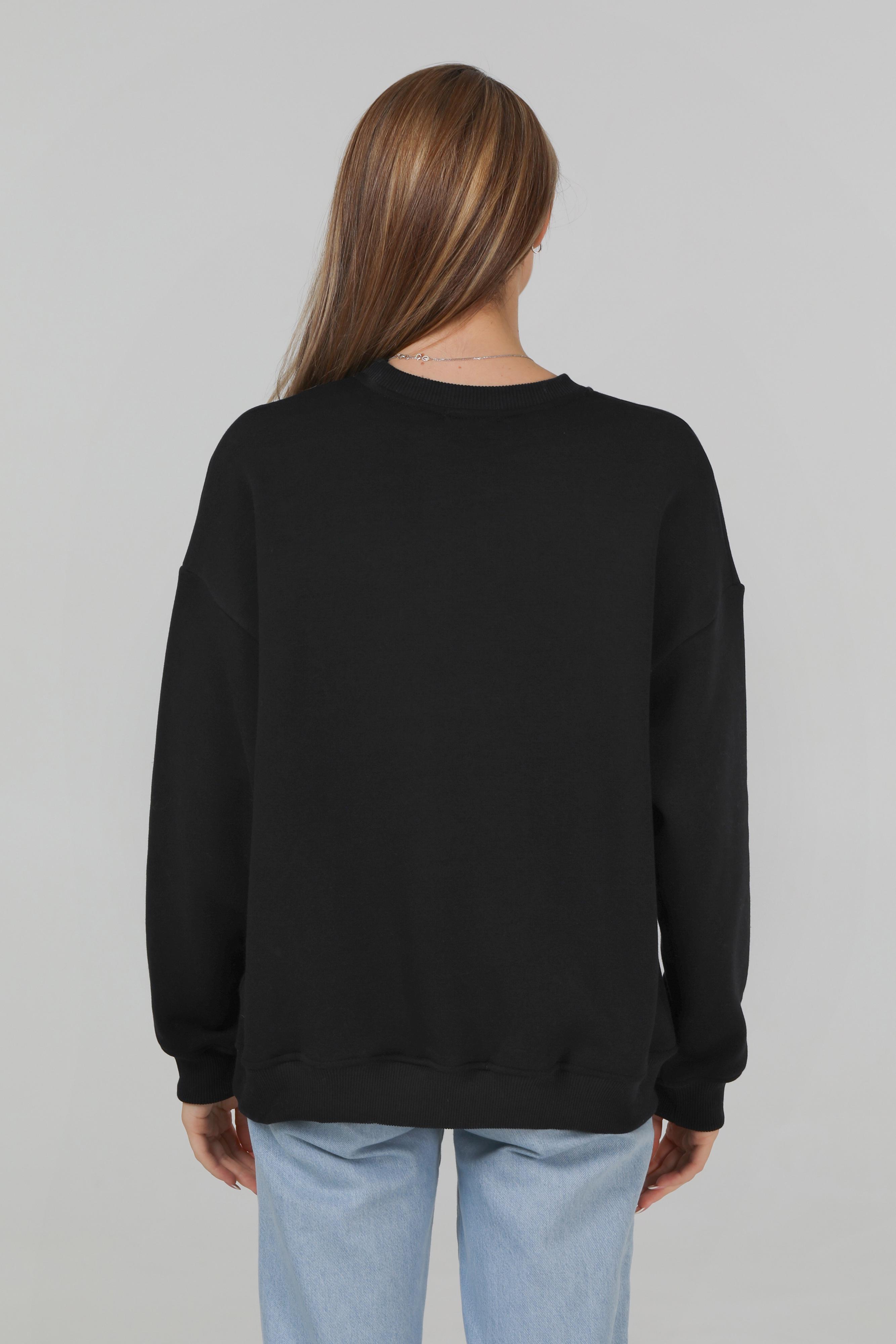 Світшот оверсайз утеплений RAY U0304 UNISEX oversize S/M Чорний - фото 8 Світшот оверсайз утеплений RAY U0304 UNISEX oversize S/M Чорний - фото 8