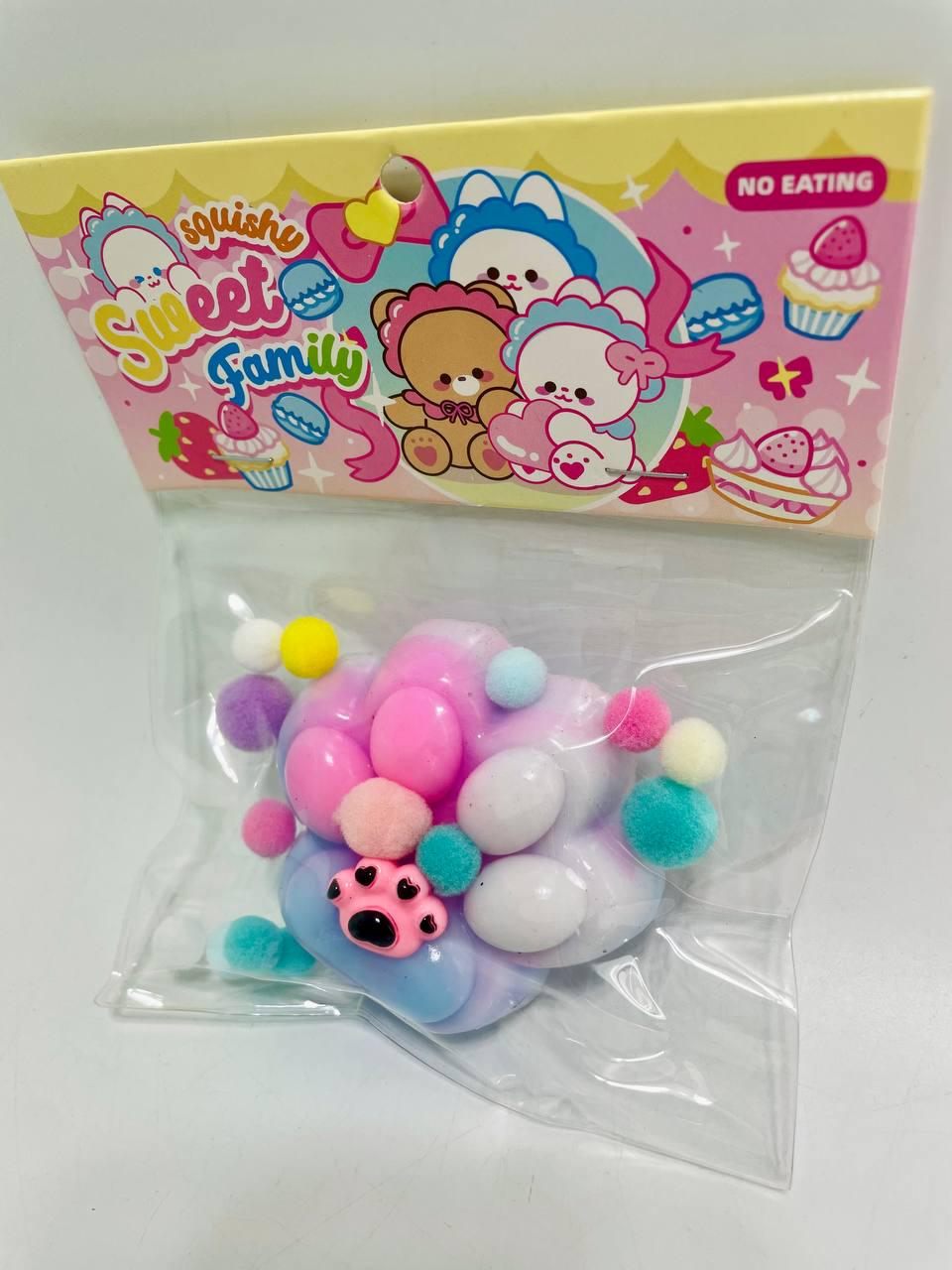 Игра антистресс Лапка сквиш шарики