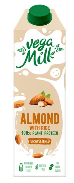 Напиток рисово-миндальный Vega Milk 0,95 л тетра-пак (2671435634)
