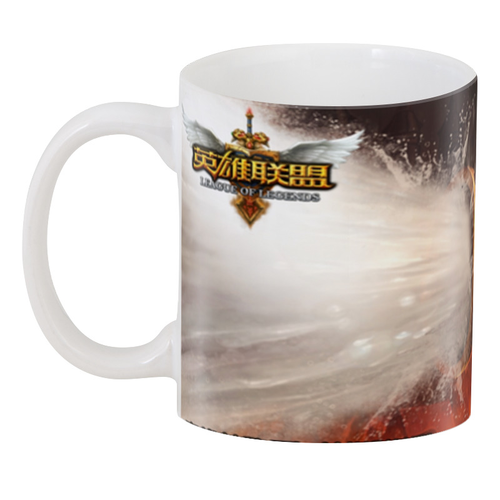 Чашка GeekLand League of Legends Лига Легенд пожарник Тристана (02.03.448)