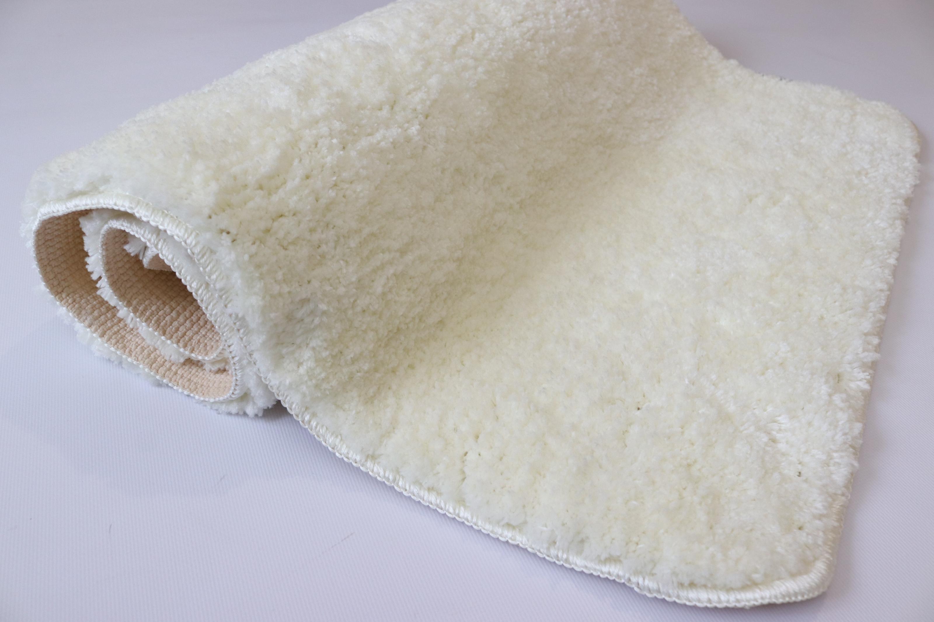 Набор ковриков Softmicro для ванной и туалета 60x100/50x60 см Milky (07000) - фото 3