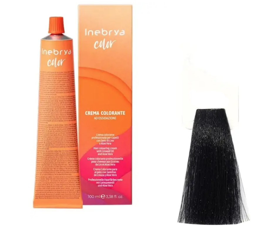 Крем-краска для волос INEBRYA Color с содержанием аммиака 100 мл 3/00 Насыщенный темно-каштановый Крем-краска для волос INEBRYA Color с содержанием аммиака 100 мл 3/00 Насыщенный темно-каштановый