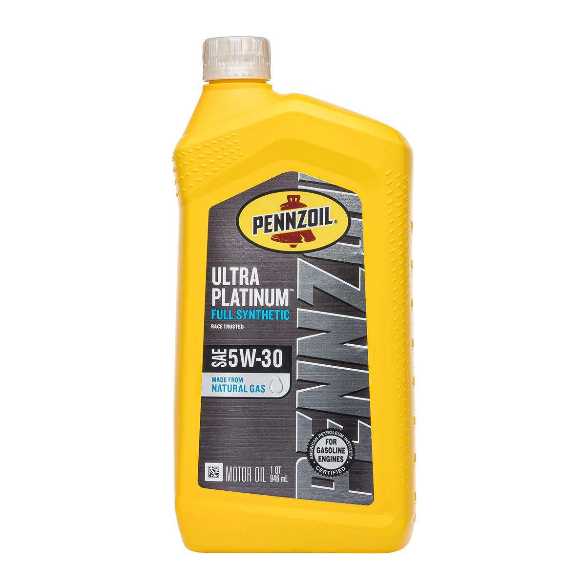 Мастило моторне Pennzoil Ultra Platinum Full Synthetic 0W-20/0W-40/5W-20/5W-30 0,946 мл - фото 7