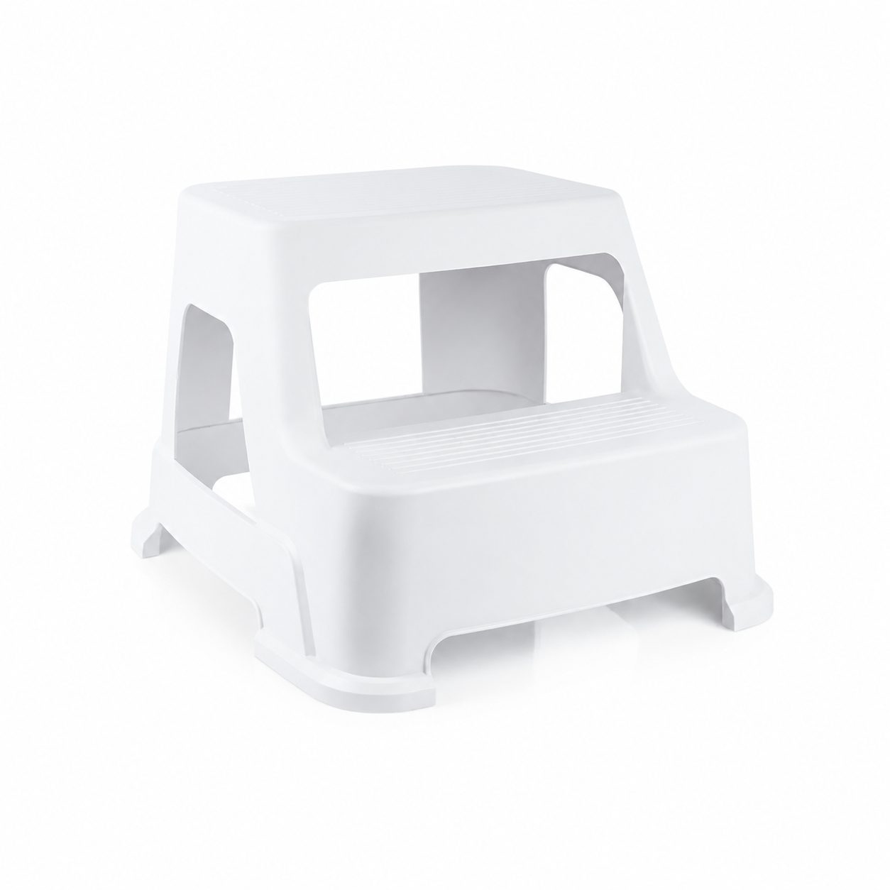 Табурет-ступенька противоскользящая 43x38x28,5 см Белый (059-WHITE)