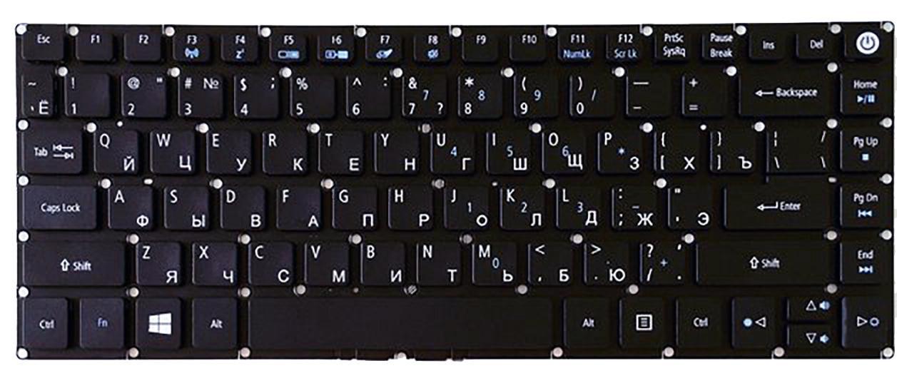 Клавиатура для ноутбука Acer Extensa EX214-51G (NK.I1417.0DL)