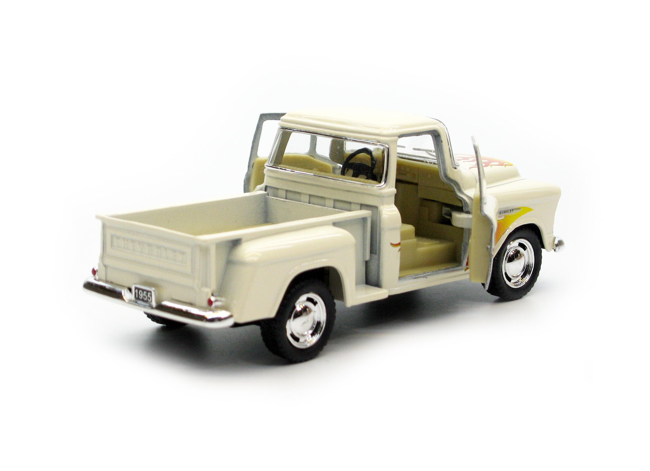Машина металлическая KT5330F Chevy Stepside Pick-up with printing 1955 - фото 5 Машина металлическая KT5330F Chevy Stepside Pick-up with printing 1955 - фото 5