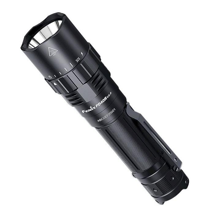 Фонарик ручной Fenix PD40R V3.0 3000 лм 500 м USB Type-C Черный - фото 2 Фонарик ручной Fenix PD40R V3.0 3000 лм 500 м USB Type-C Черный - фото 2