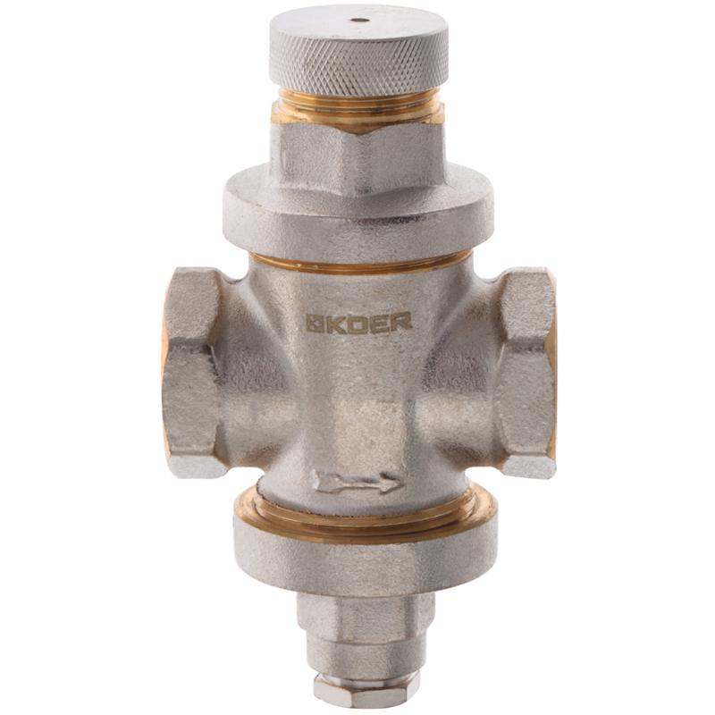 Редуктор тиску води KOER KR.1252 KR2663 поршневий 1/2" (81657) - фото 3 Редуктор тиску води KOER KR.1252 KR2663 поршневий 1/2" (81657) - фото 3