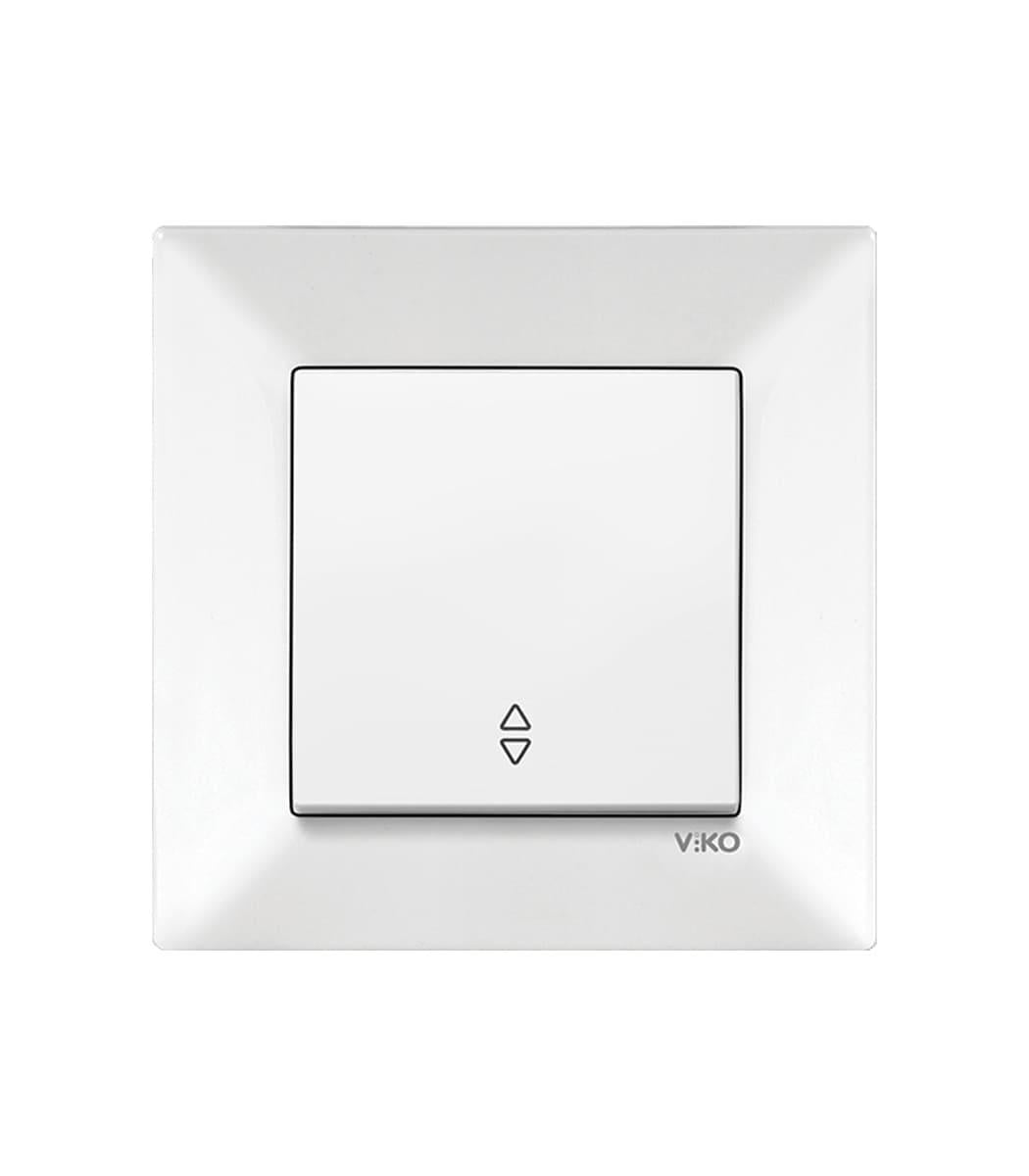 Вимикач прохідний VIKO Meridian Білий (221404)