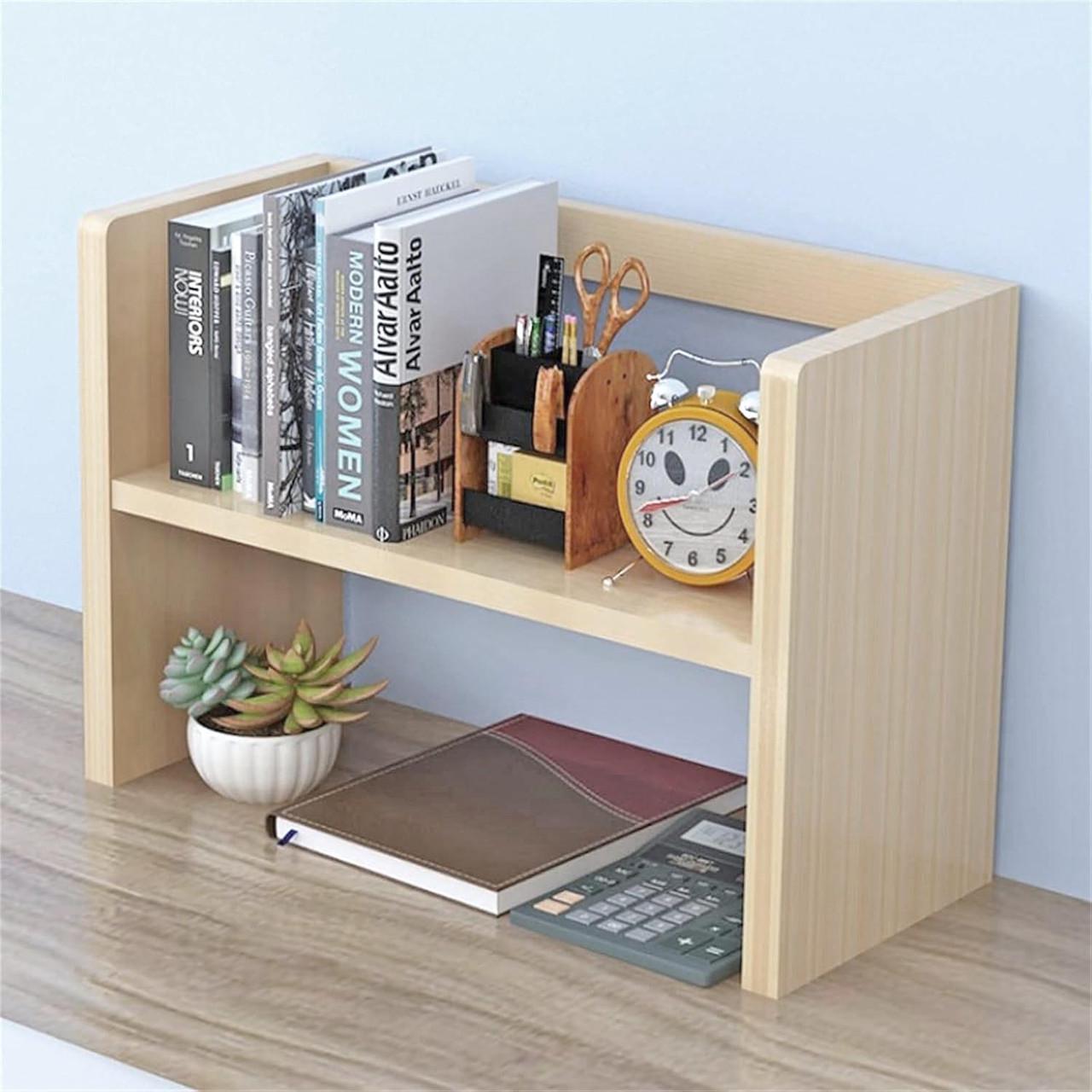 Полка книжная настольная из дерева Самбари Бланже (КПА-019501)