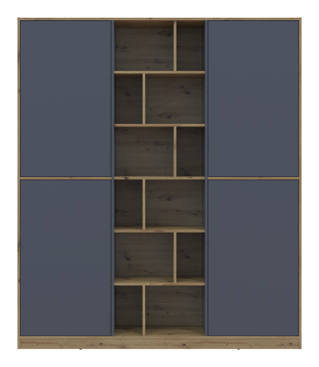 Шкаф для одежды Doros Морган ДСП DRS-011611 180х38,5х210 см Дуб Артизан/Графит (42001256)