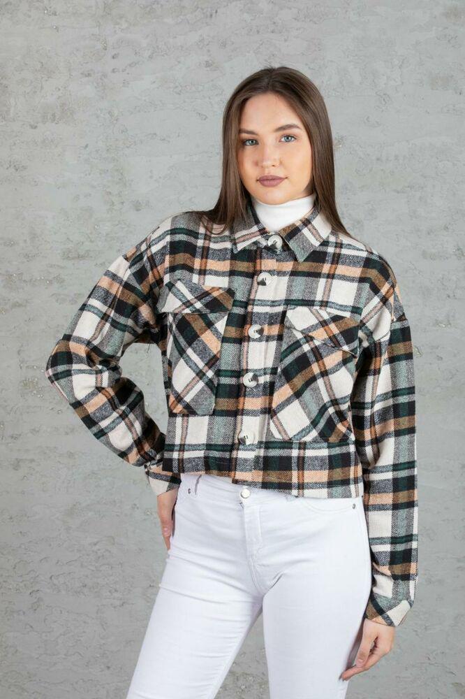 Рубашка Forstime 558x50 женская S/M Синий - фото 3