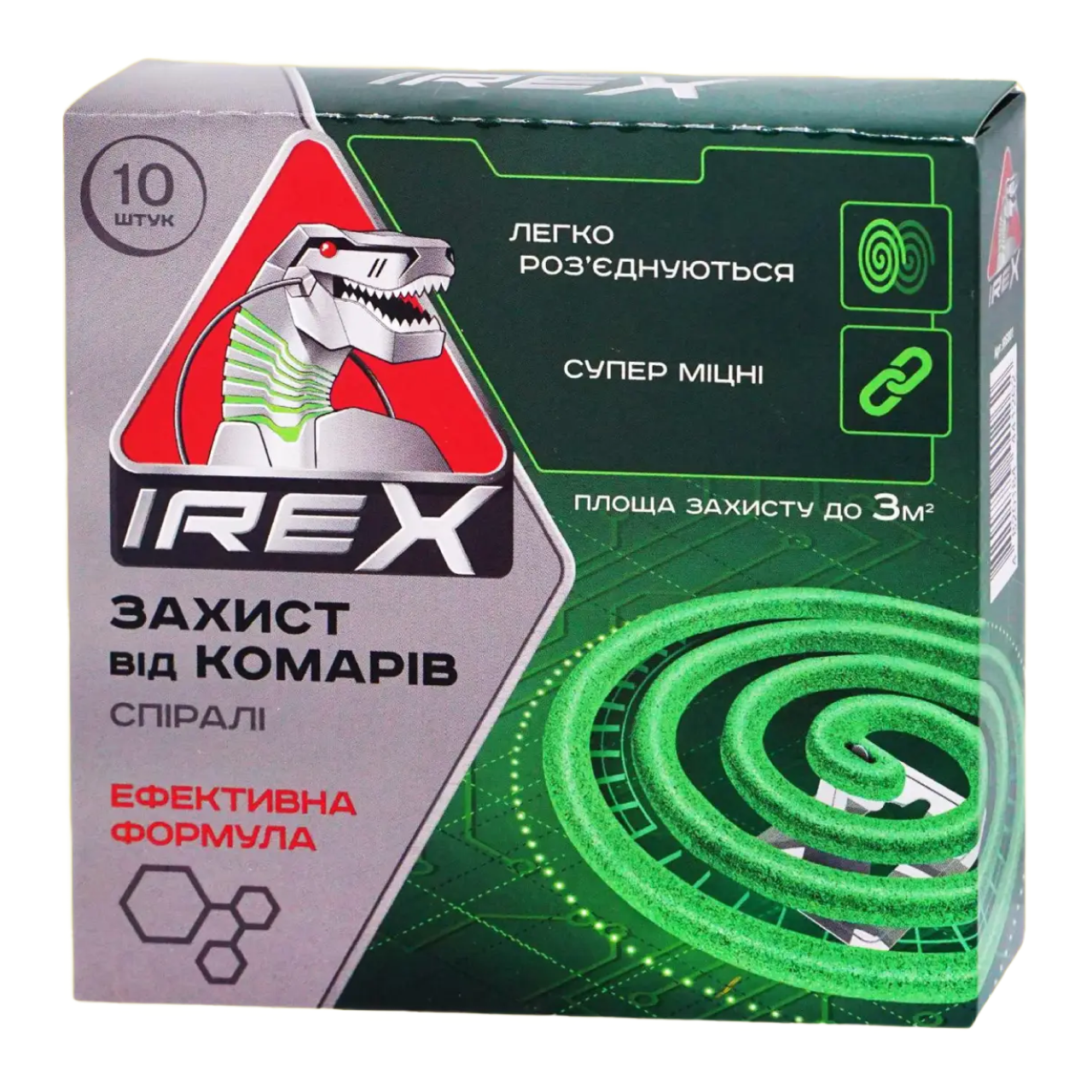 Спирали от комаров Irex 10 шт. (35643)