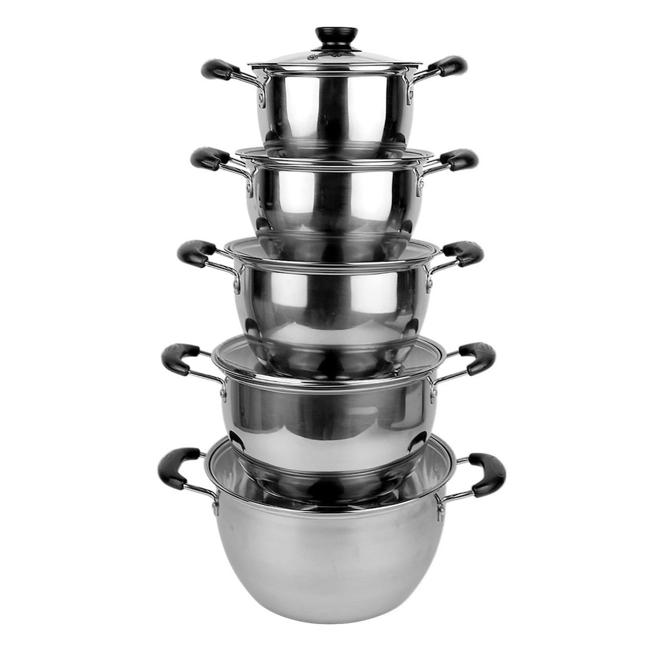 Набор кастрюль Ofenbach OF-100007 10 шт. (120888) - фото 2