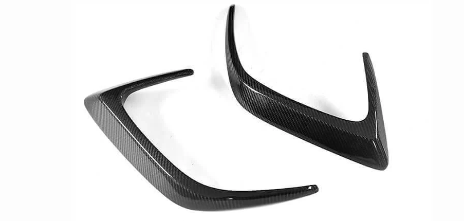 Накладки на задний бампер DDCarbon для купе/кабриолет C63 AMG 2015-2019/Mercedes C-сlass W205 2014-2021 карбон (147716)