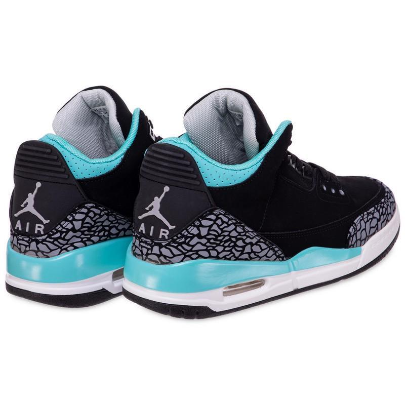 Кроссовки баскетбольные JDAN A038 р. 44 Черно-бирюзовый (06508225) - фото 5 Кроссовки баскетбольные JDAN A038 р. 44 Черно-бирюзовый (06508225) - фото 5