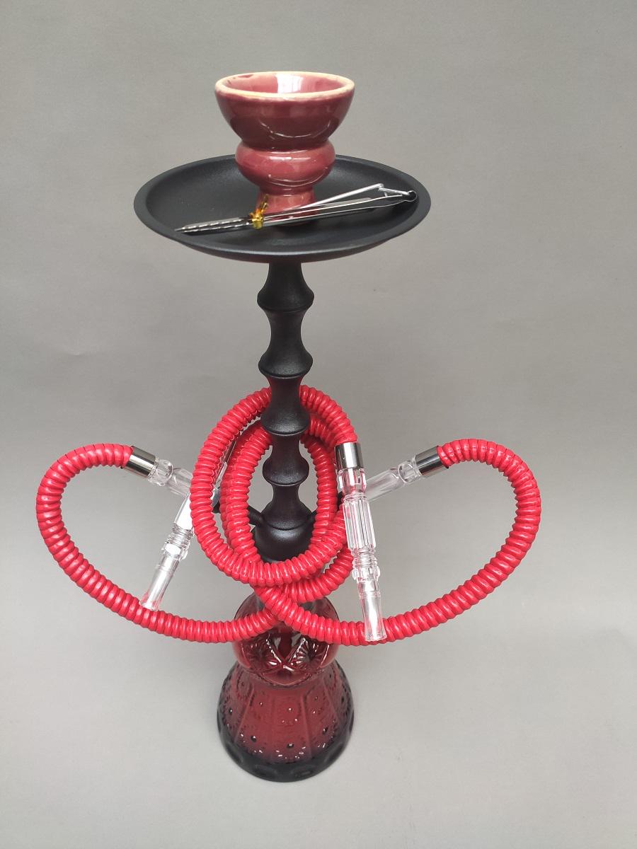 Кальян Hookah Sauda на 2 персоны 52 см Red (K_0156-2Red) - фото 2