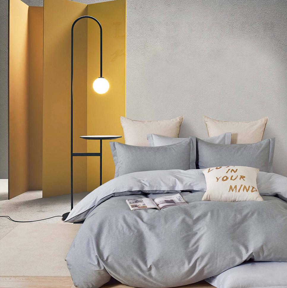 Постільна білизна Viluta 24279 із простирадлом на гумці євро (23078)