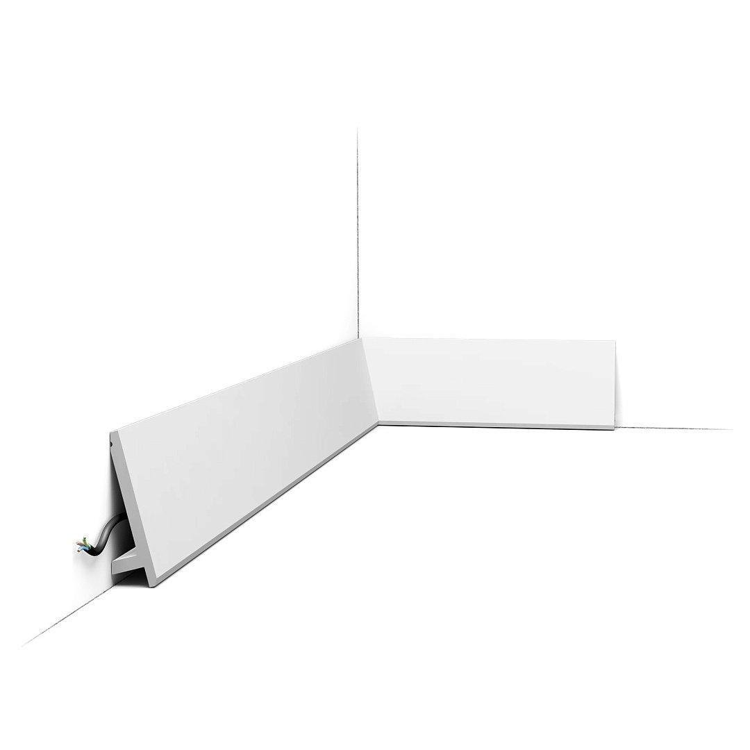 Плинтус дюрополимерный Orac SX179 жесткий 97х29х2000 мм (29288983)