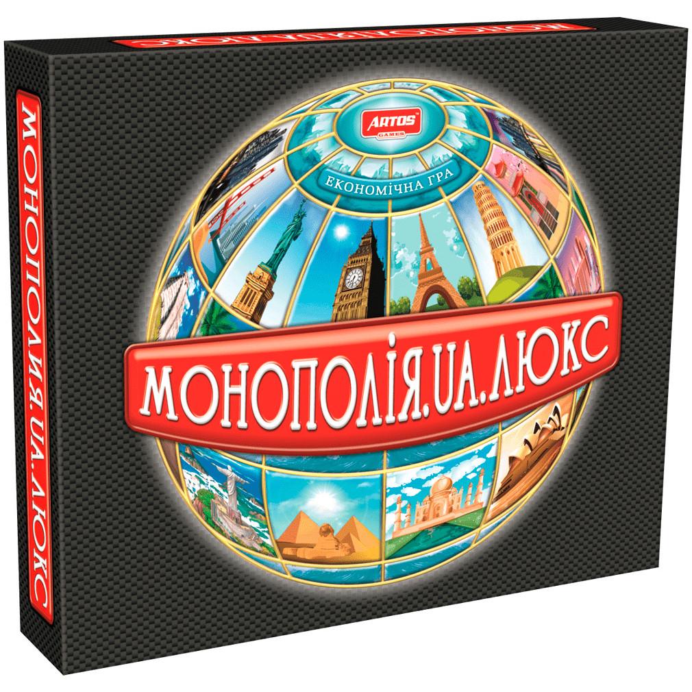 Настольная игра детская "Монополія Люкс" экономична от 30 минут от 8 лет 2-4 игрока (38121758)
