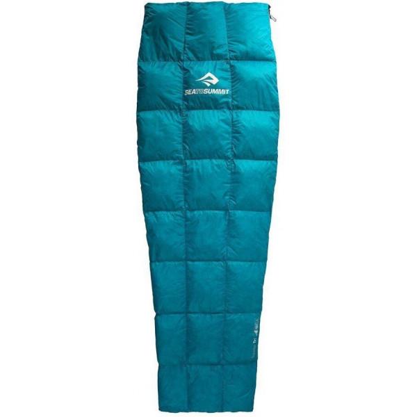 Спальний мішок Sea to Summit Traveller TR1 2019 Left Zip (Teal, Long) (ATR1-L) - фото 1