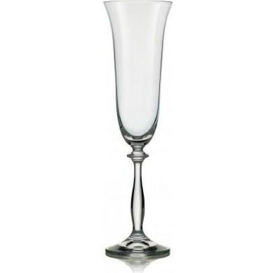 Набор бокалов Bohemia Angela для шампанского 6x190 мл (40600/190)