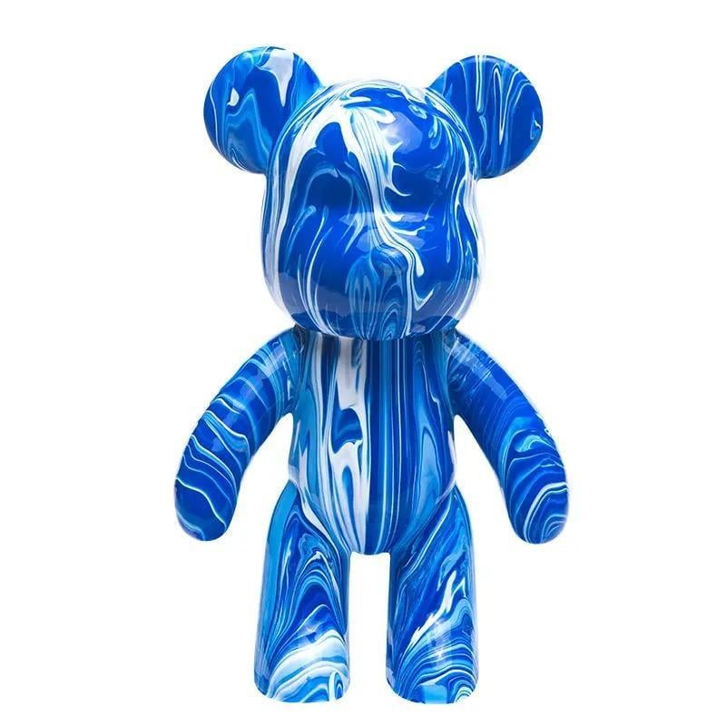 Флюїдний ведмедик DIY Creative Fluid Bear 23 см з фарбами 3 шт.